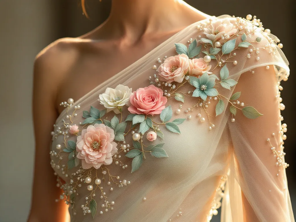 Top 30 Embroidery One Shoulder Dresses - Free Images to Download 2 One Shoulder Dresses