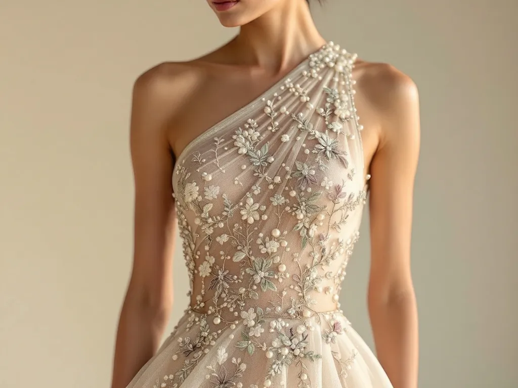 Top 30 Embroidery One Shoulder Dresses - Free Images to Download 17 One Shoulder Dresses