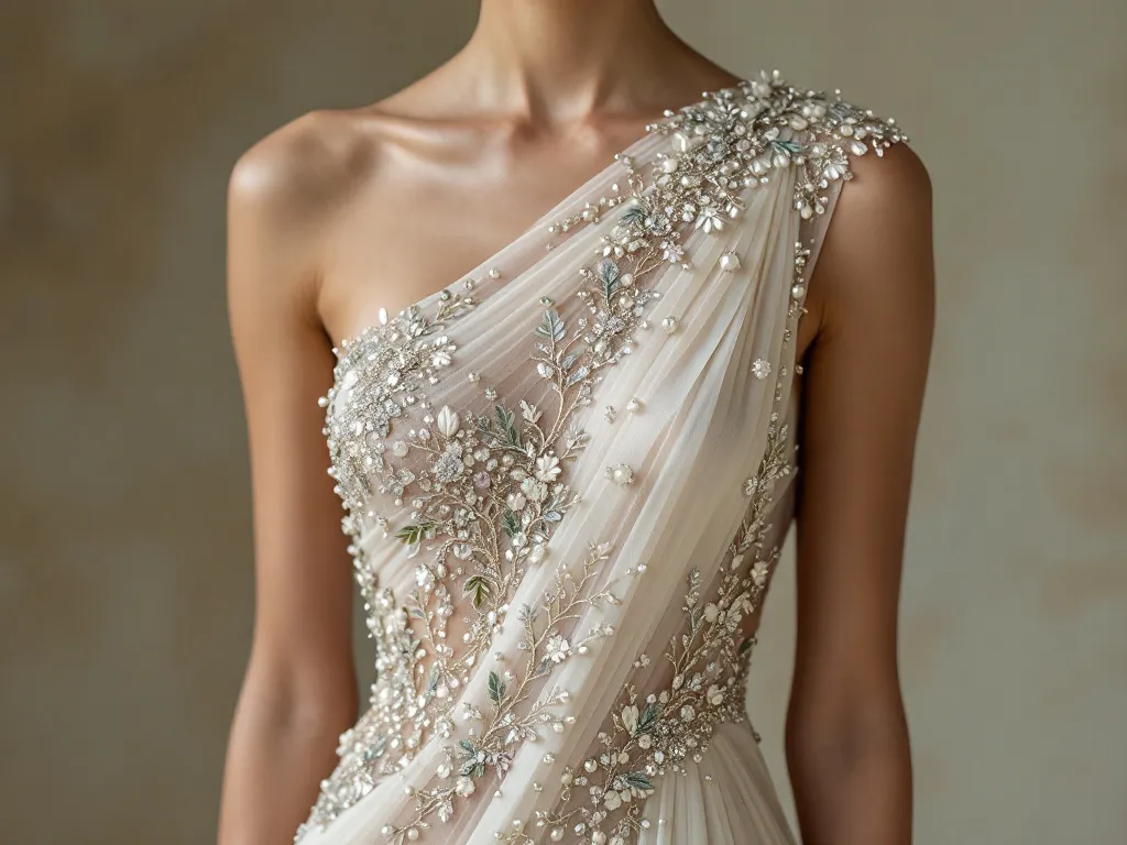 Top 30 Embroidery One Shoulder Dresses - Free Images to Download 24 One Shoulder Dresses