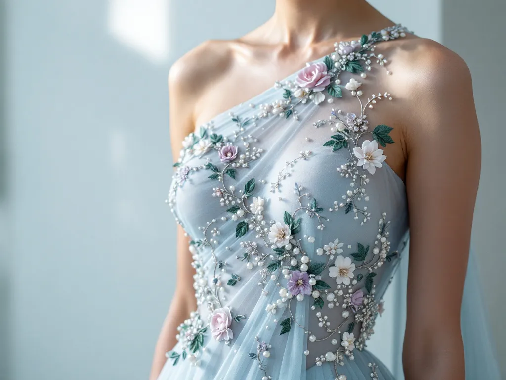 Top 30 Embroidery One Shoulder Dresses - Free Images to Download 28 One Shoulder Dresses