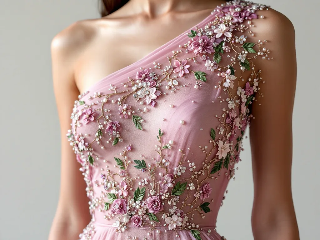 Top 30 Embroidery One Shoulder Dresses - Free Images to Download 29 One Shoulder Dresses