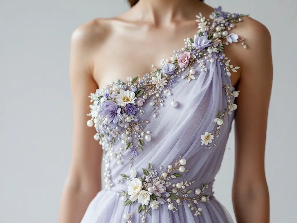 Top 30 Embroidery One Shoulder Dresses - Free Images to Download 9 One Shoulder Dresses