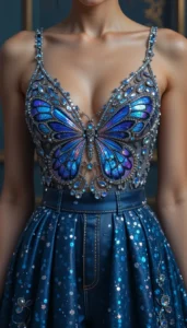 Free Butterfly Embroidery Design 134