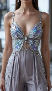 Free Butterfly Embroidery Design 156