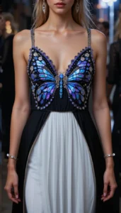 Free Butterfly Embroidery Design 158