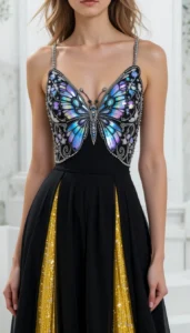 Free Butterfly Embroidery Design 173