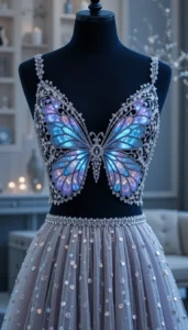 Free Butterfly Embroidery Design 20