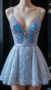 Free Butterfly Embroidery Design 202