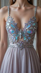 Free Butterfly Embroidery Design 210