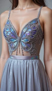 Free Butterfly Embroidery Design 37