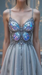 Free Butterfly Embroidery Design 4