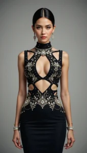 Sleeveless Blouse Design 1