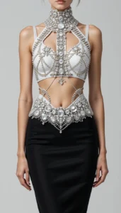 Sleeveless Blouse Design 102