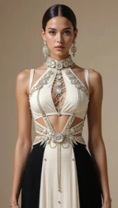 Sleeveless Blouse Design 111