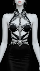 Sleeveless Blouse Design 113