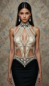 Sleeveless Blouse Design 121