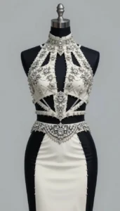 Sleeveless Blouse Design 125