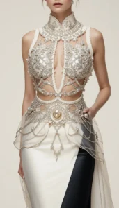 Sleeveless Blouse Design 133