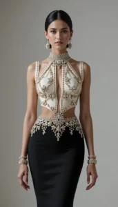 Sleeveless Blouse Design 135