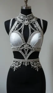 Sleeveless Blouse Design 138