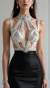 Sleeveless Blouse Design 139