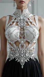 Sleeveless Blouse Design 140