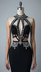 Sleeveless Blouse Design 143