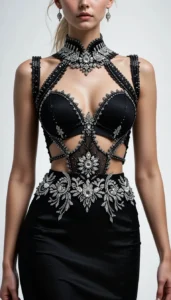 Sleeveless Blouse Design 145