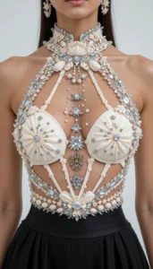 Sleeveless Blouse Design 149