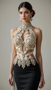 Sleeveless Blouse Design 150