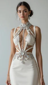 Sleeveless Blouse Design 155