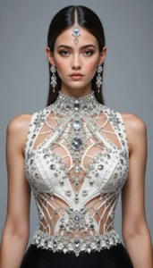 Sleeveless Blouse Design 162