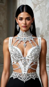 Sleeveless Blouse Design 164