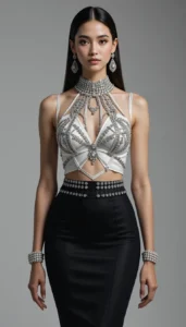 Sleeveless Blouse Design 170