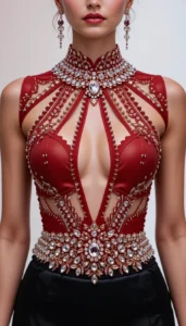 Sleeveless Blouse Design 27