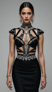 Sleeveless Blouse Design 3