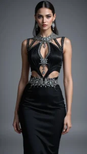 Sleeveless Blouse Design 4