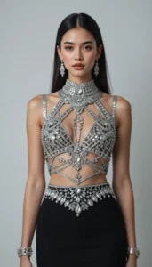 Sleeveless Blouse Design 40