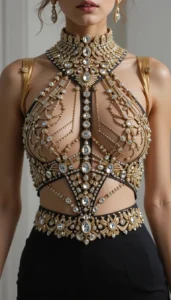 Sleeveless Blouse Design 42