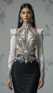 Sleeveless Blouse Design 46