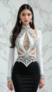 Sleeveless Blouse Design 50