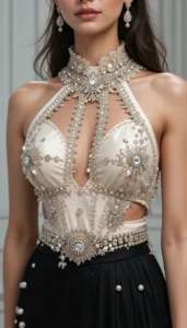 Sleeveless Blouse Design 53