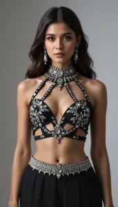 Sleeveless Blouse Design 58