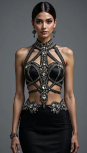 Sleeveless Blouse Design 61