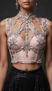 Sleeveless Blouse Design 65