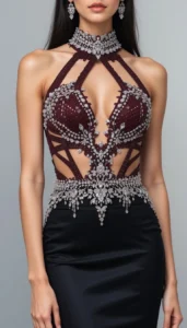 Sleeveless Blouse Design 77