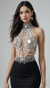 Sleeveless Blouse Design 93