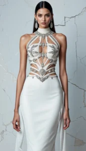 Sleeveless Blouse Design 99