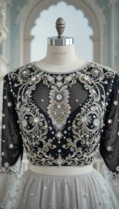 black blouse design 100