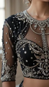 black blouse design 13